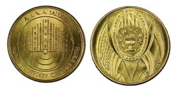 1993 AINA American Israel Numismatic Association medal token, B’nai B’ri... - $3.49