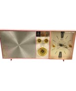 Vintage 1962 Pink Emerson LifeTimer II Clock Radio–Model G1705–Tested &amp; ... - $194.89 CAD