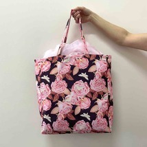 Pink roses tote bag / pink roses bag / tote bag / pink roses - £11.09 GBP