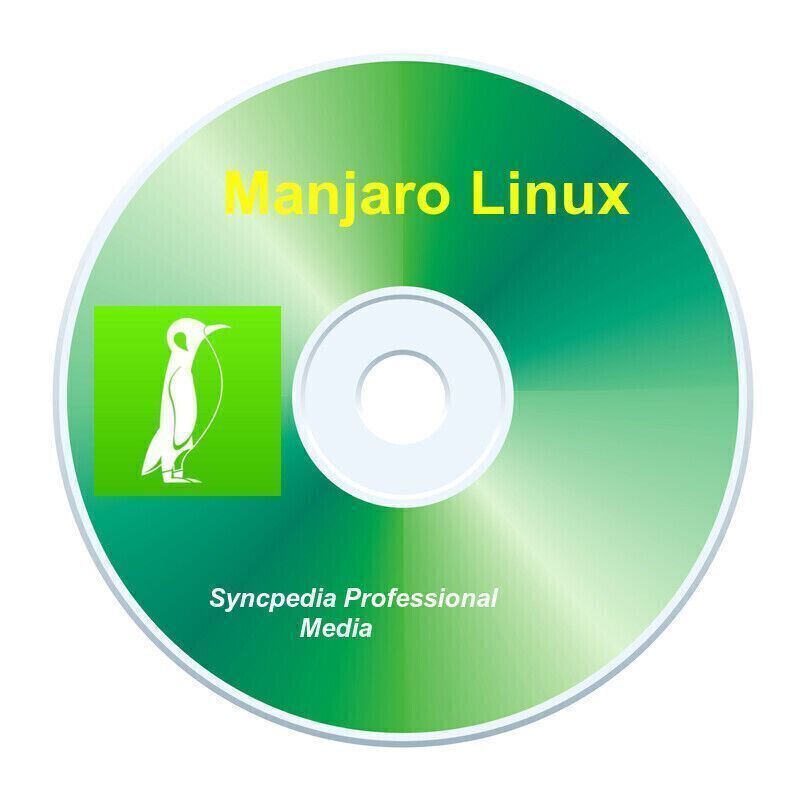 Manjaro Linux Install DVD CD 64bit (all versions) - LTS Live Bootable De... - $3.29