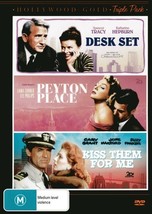 Desk Set / Kiss Them for Me / Peyton Place DVD | Region 4 - £11.93 GBP