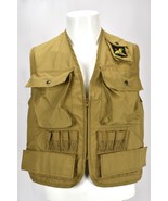 Columbia Sportswear Co Fishing Vest Hunting Pheasant Patch Vintage USA  - £66.13 GBP