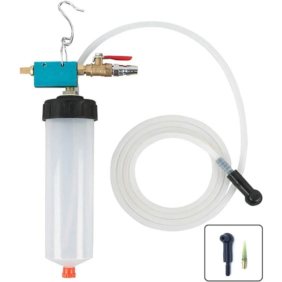  change replacement tool brake fluid drained bleeder pneumatic vacuum bleeder extractor thumb200