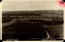 Bennet Ridge Mondovi WISCONSIN- 1920&#39;s/30&#39;s Real Photo Postcard bk63 - £5.43 GBP