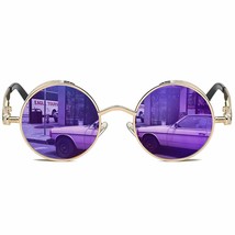 Womens Sunglasses Round Mirrored Sunglasses For Women Polarized Uv Prote... - £25.57 GBP