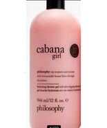 Philosophy Cabana Girl Guava Coconut Shampoo Bath &amp; Shower Gel 32oz New ... - €41,21 EUR