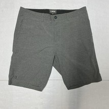 Linksoul Shorts Mens 36 Beige Stretch Chino Flat Front Golf Golfing Casu... - $24.90