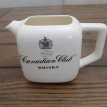 Vintage Canadian Club Whiskey Pub Jug Water Pitcher - Queen Elizabeth II... - £27.61 GBP