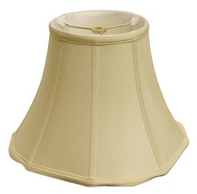 18" Antique White Octagon Monay Shantung Lampshade - $145.95