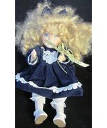 CHARMING PORCELAIN MUSIC BOX DOLL BY COLLECTOR&#39;S CHOICE - $4.00