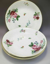 HC Selb Bavaria Germany Heinrich Serving Low Soup Bowl Pink Roses Porcelain 3  - £11.90 GBP