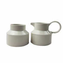 W R Midwinter Ltd Stonehenge White Cream Jar Sugar Bowl Set No Lid - £28.96 GBP