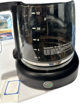 Model BVMC-SC12BL1-2 Mr. Coffee 12 cup coffee tea maker Black w/Filter Holder - £19.36 GBP