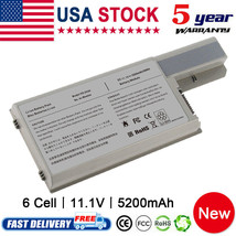 6 Cell Battery Laptop For Dell Latitude Fits: D531 D531N D820 D830 M4300 Cf623 - £25.97 GBP