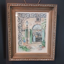 New Orleans Kitchen - Hand Painted in Gouache, Signed Don Fritchey, 1968 - £248.00 GBP