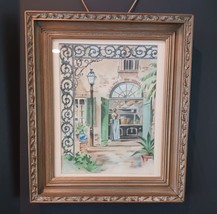 New Orleans Kitchen - Hand Painted in Gouache, Signed Don Fritchey, 1968 - €271,45 EUR