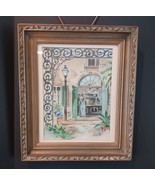 New Orleans Kitchen - Hand Painted in Gouache, Signed Don Fritchey, 1968 - $310.25