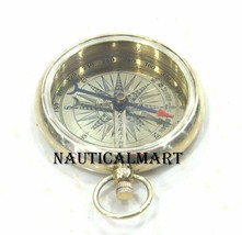 Medieval Epic Brass Vintage Marine Titanic Pocket Compass Pendant - £25.32 GBP