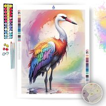 Rainbow Crane- Paint by Numbers - £23.51 GBP+