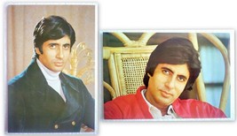 Lote de 2 tarjetas postales sin publicar del actor de Bollywood Amitabh... - £7.81 GBP