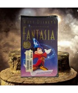 NEW Fantasia Walt Disney&#39;s SEALED Final VHS Release 1991 Black Clamshell... - $18.58