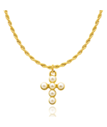 Always with Us Necklace in Gold &amp; Silver - $24.49