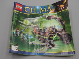 Lego Chima Scorms Scorpione Stinger 70132 Istruzioni Manuale - $28.85