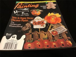 Painting Magazine October 1996 Halloween Faces Fast and Fun, Airbrush Steciling - £7.96 GBP