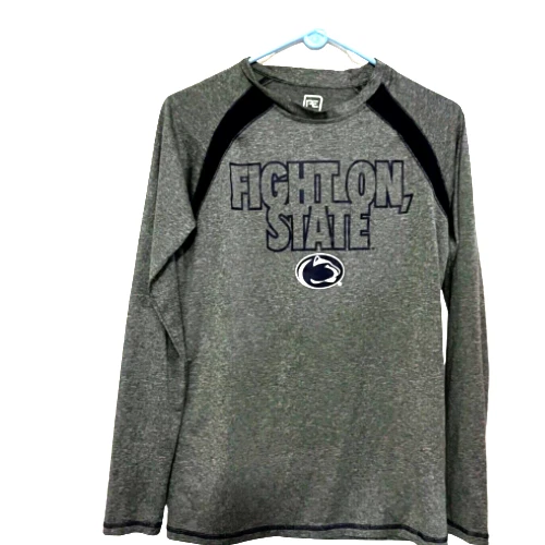 Penn State Nittany Lions Gray Long Sleeve Shirt by Pro Edge - Size Small - $11.99