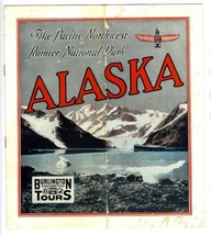 Burlington Great Northern Alaska Pacific Northwest Ranier Park Brochure 1927 - £42.97 GBP