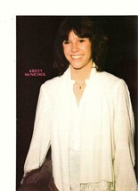 Kristy Mcnichol teen magazine pinup clipping white shirt Superteen 1970&#39;s - $3.50