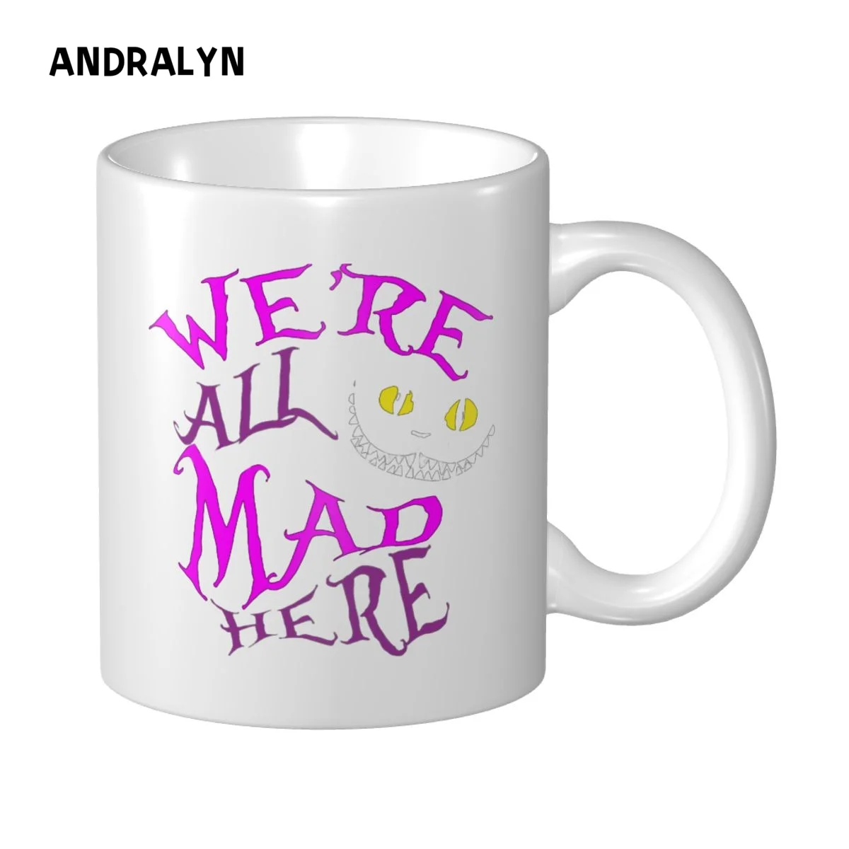 We Re All Mad Here Mug Personalized Print Picture Photo Stranger Things Mugs Cup - $19.99