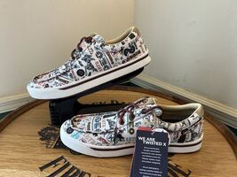 Twisted X Hooey Loper Shoe, Men’s Size 9.0 M, Toasted Almond Cowboy, MHY... - $78.21