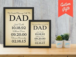 Personalized Father&#39;s Day Gifts for Dad - Custom Christmas Gifts for Father - £26.30 GBP+