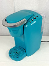 Keurig K-Compact Single Serve Coffee Maker - Turquoise K35 - TESTED &amp; WO... - £27.59 GBP