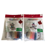 2-Suncatcher Kids Activity Paint Kit, Penguin Sliding &amp; Snowman - $9.99