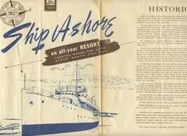 Ship Ashore Placemat Best Western Resort Smith River California 1970's - $21.78