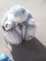 plush animal Easter Bunny rabbit by Chrisha Playful Plush nwot  - $33.00