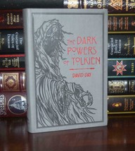Dark Powers of Tolkien David Day Lord of Rings Hobbit Deluxe Soft Leather Feel - £15.73 GBP