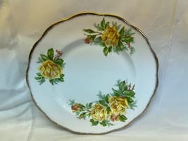 Royal Albert Tea Roses Salad Plate Approx 8&quot; fine bone china England - $9.89