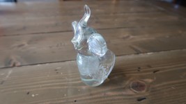 Vintage Carnival Like Blown Glass Elephant 4.75 Inches - £60.61 GBP