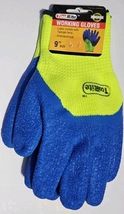 ToolRite Working Gloves Size 9  Latex Crinkled , 7 Gauge Terry Ambidextr... - $6.92