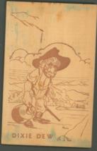 Dixie DEW-MOUNTAIN Country MAN-JUG-GUN-DIXIE Novelty Asheville Nc~Wood Postcard - £7.72 GBP