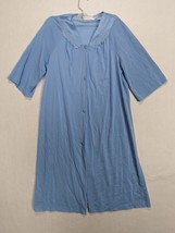 Vassarette Womens Blue Robe Vintage Usa Size M Nylon Blue - $22.68