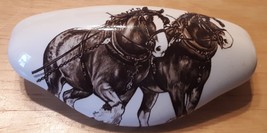 Ceramic Cabinet Drawer Pull Horse Clydesdale - $156.99 MXN