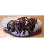 Ceramic Cabinet Drawer Pull Horse Clydesdale - $11.33 CAD