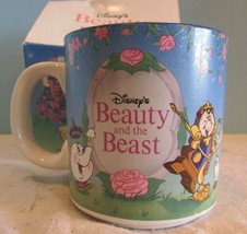 Vintage Walt Disney&#39;s &quot;Beauty And The Beast&quot; Coffee Mug - Made In Japan W/BOX - £17.26 GBP