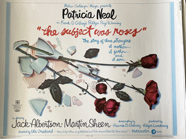 The Subject Was Roses 1968 vintage movie poster - £79.75 GBP