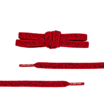 Red Black Cement Laces with Red Plastic Tips - £10.27 GBP+