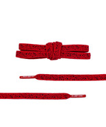Red Black Cement Laces with Red Plastic Tips - $247.47 MXN+